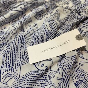 NWT Anthropologie wide leg fish pants